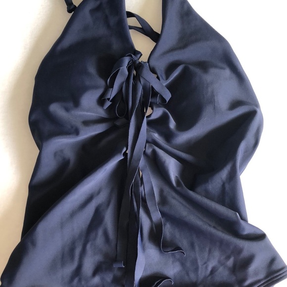 Aerie Lace Up One-Piece Swimsuit - Picture 4 of 11